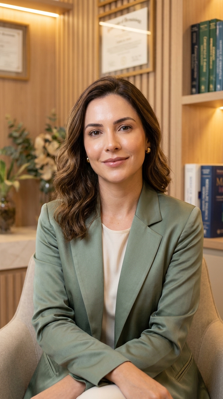 Retrato da Dra. Camila Duarte